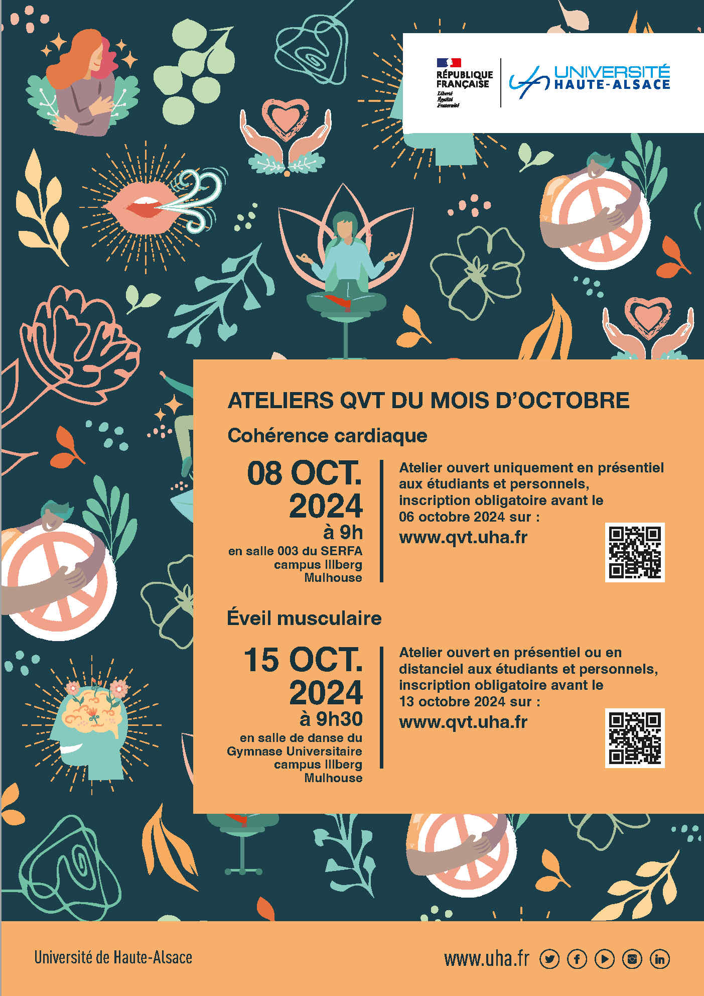 Ateliers QVT du mois d'octobre 2024