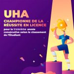 UHA est championne de la réussite en licence pour la troisième année consécutive