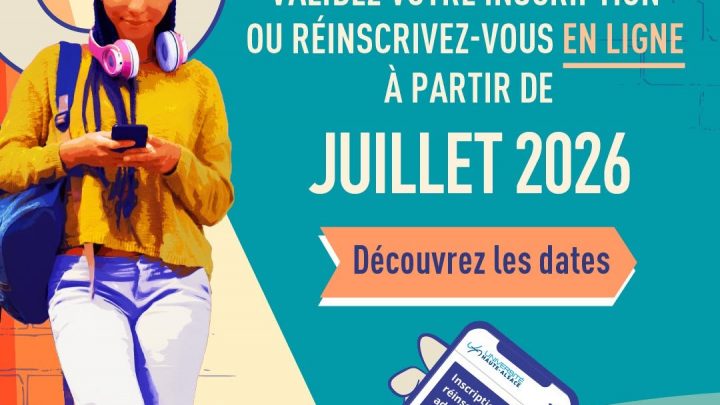 Ouverture des inscriptions administratives 2026 2027