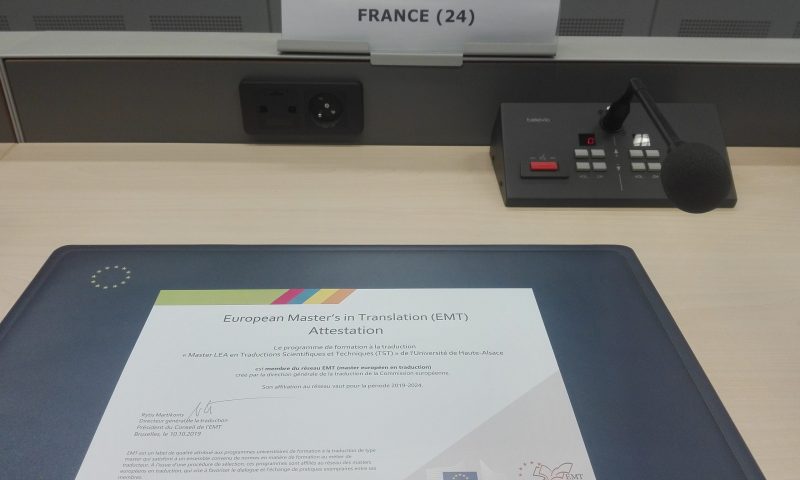 Label EMT Commission européenne 2019-2024