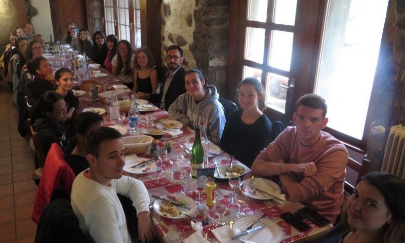 Repas en ferme-auberge, octobre 2019