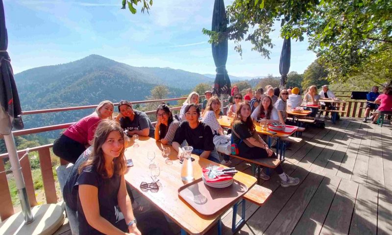 Repas en ferme-auberge, octobre 2023
