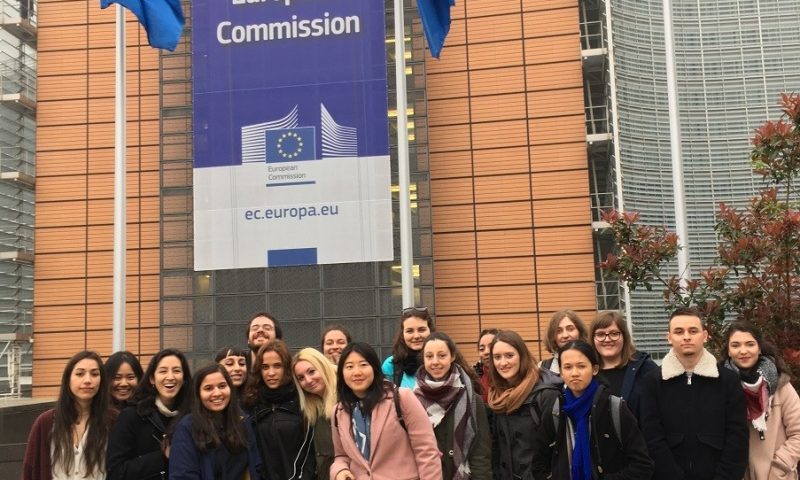 Visite Bruxelles Master TST et CLE avril 2019